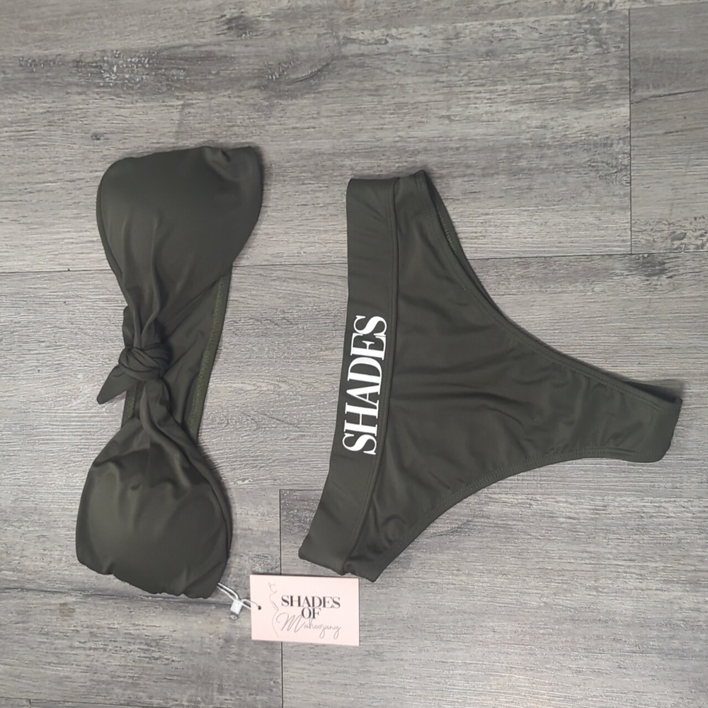 Shades of Mahogany 2 Piece Swimsuit